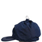 Men Navy Blue Polyester Baseball Capello Hat