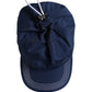 Men Navy Blue Polyester Baseball Capello Hat