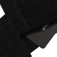 Men Black Cashmere Knitted Logo Head Band One Size