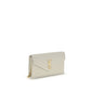Beige Calf Leather Bos Taurus Wallet