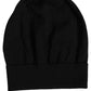 Men Black Wool Knitted Winter Beanie Capello One Hat