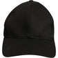 Men Black Cotton Baseball Capello 6 Panels Hat