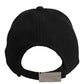Men Black Wool Baseball Cap 6 Panels Hat