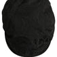 Men Black Floral Jacquard Newsboy Capello Hat