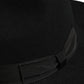 Men Black Classic Wide Brim Fedora Capello Hat