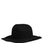 Men Black Classic Wide Brim Fedora Capello Hat