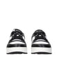 Black Leather Sneakers