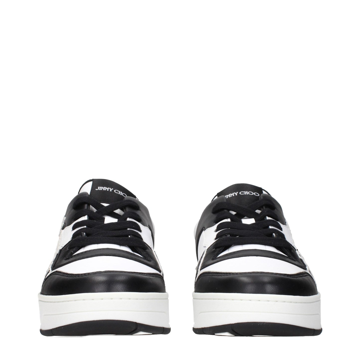 Black Leather Sneakers