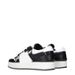 Black Leather Sneakers