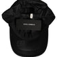 Men Black DG Monogram Baseball Capello Hat