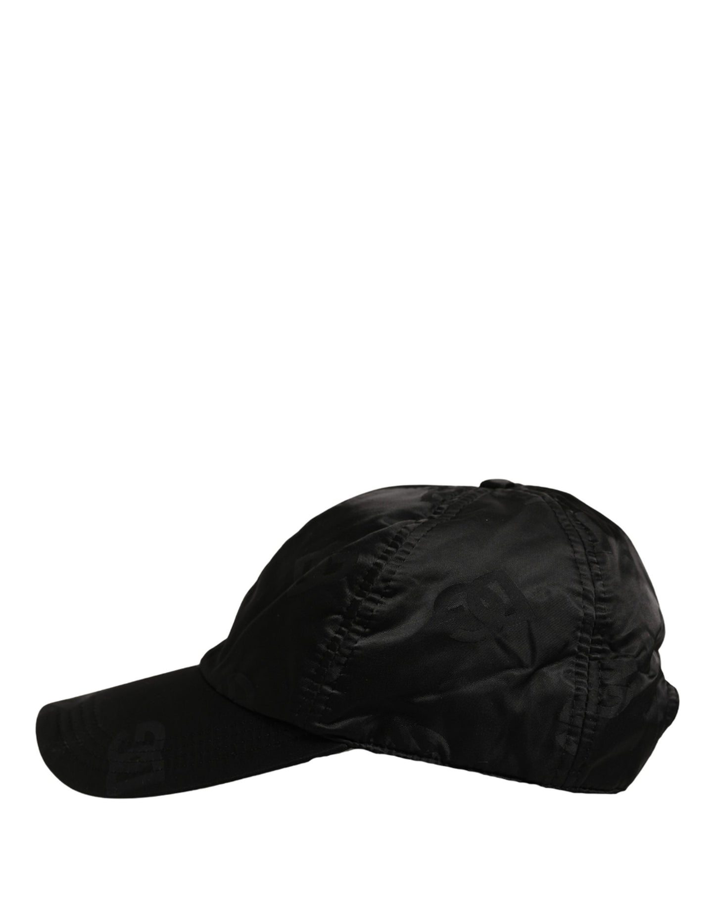 Men Black DG Monogram Baseball Capello Hat