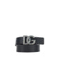 Black Calf Leather Bos Taurus Regular Belt