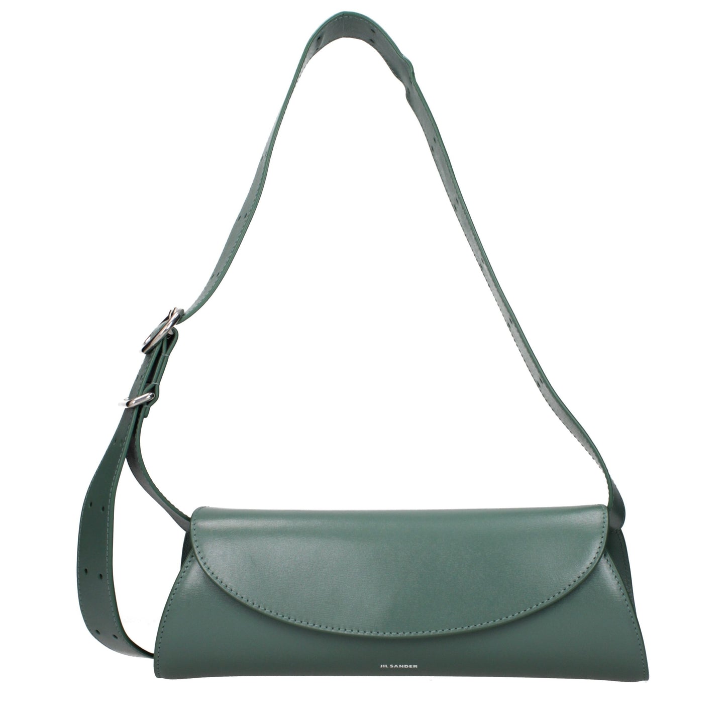 Green Leather Crossbody Bag