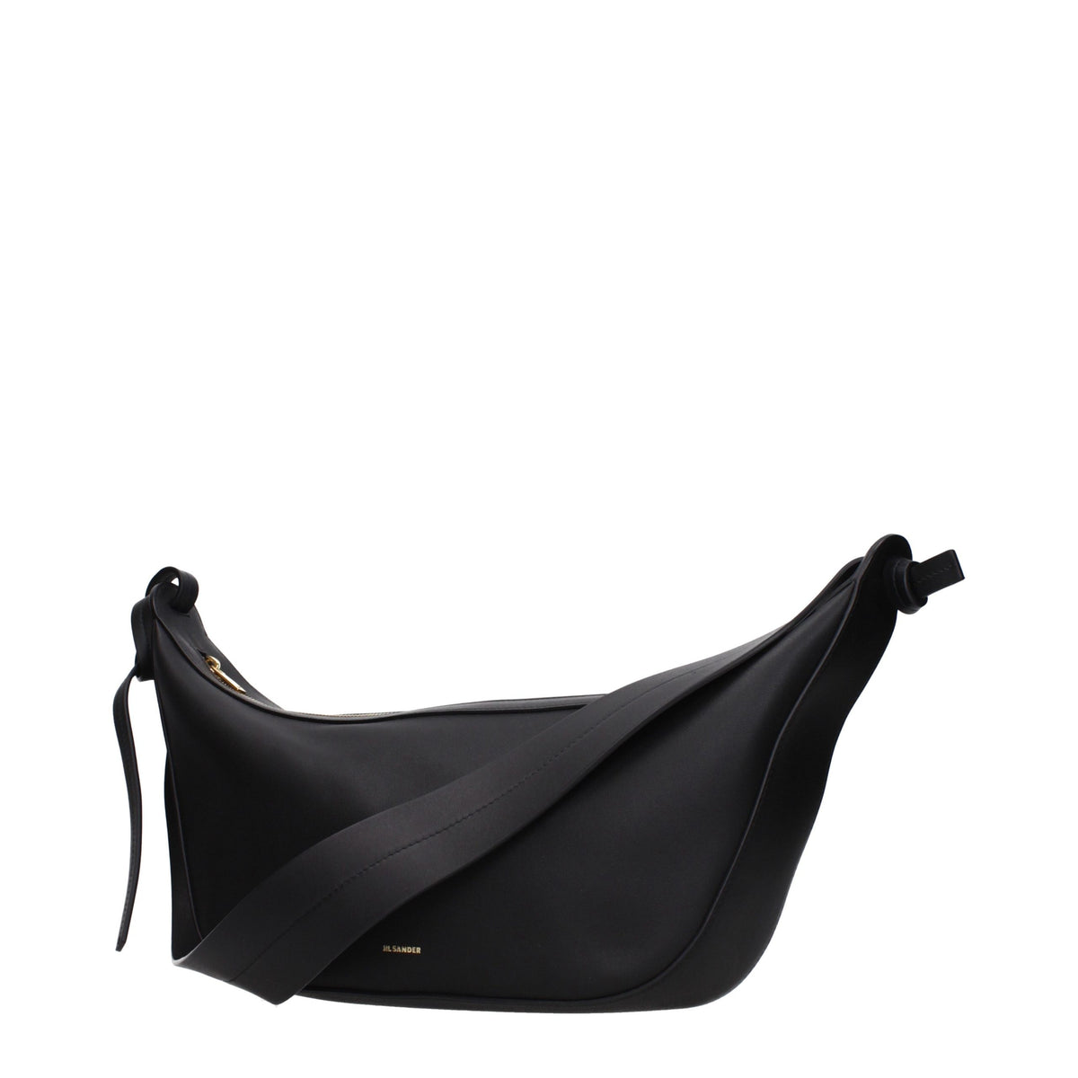 Black Leather Shoulder Bag