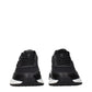 Black Fabric Athletic Sneakers