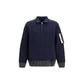 Blue Cotton Polo Shirt