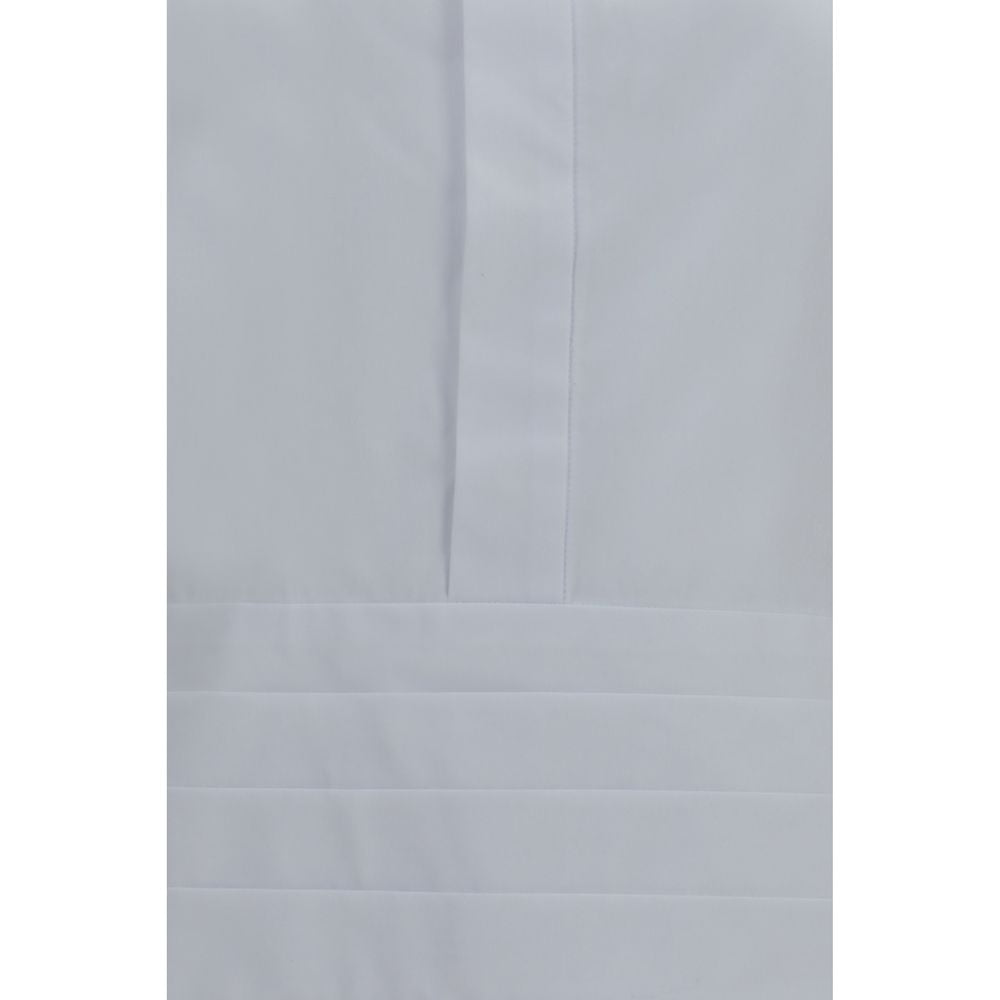 White Cotton Dress Shirt