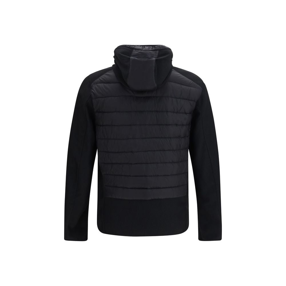 Black Goose Down Full-Length Jacket