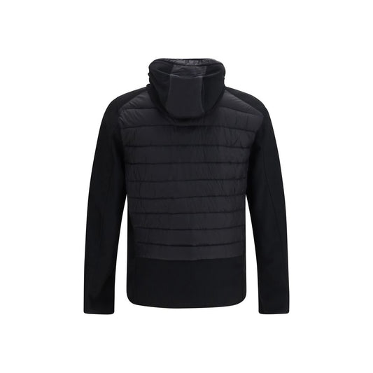 Black Goose Down Full-Length Jacket
