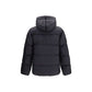 Black Goose Down Full-Length Jacket