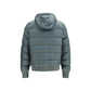Bicolor Goose Down Full-Length Jacket