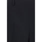 Black Polyester Casual Pants