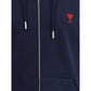 Blue Cotton Sweatshirt