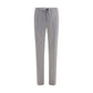 Gray Wool Oves Aries Casual Pants