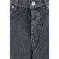 Gray Cotton Casual Pants