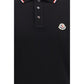 Black Cotton Polo Shirt