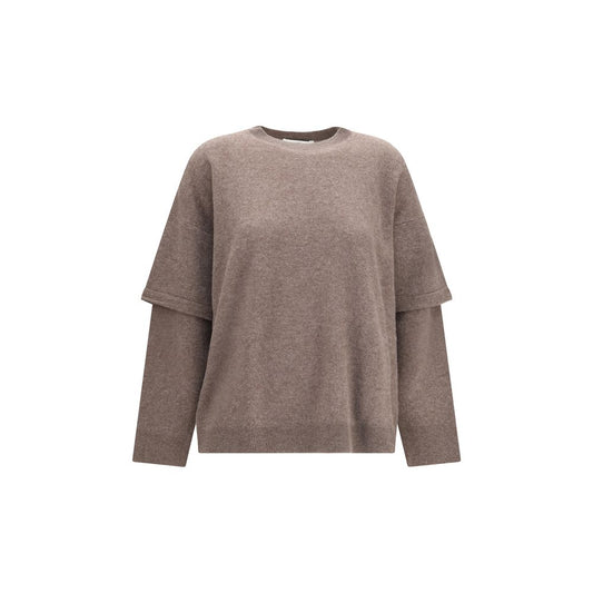 Brown Wool Oves Aries Sweatshirt