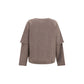 Brown Wool Oves Aries Sweatshirt