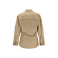 Beige Denim Shirt