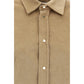Beige Denim Shirt