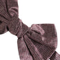 Men Maroon 100% Silk Adjustable Neck Papillon Bow Tie