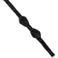 Men Black 100% Silk Adjustable Neck Papillon Bow Tie
