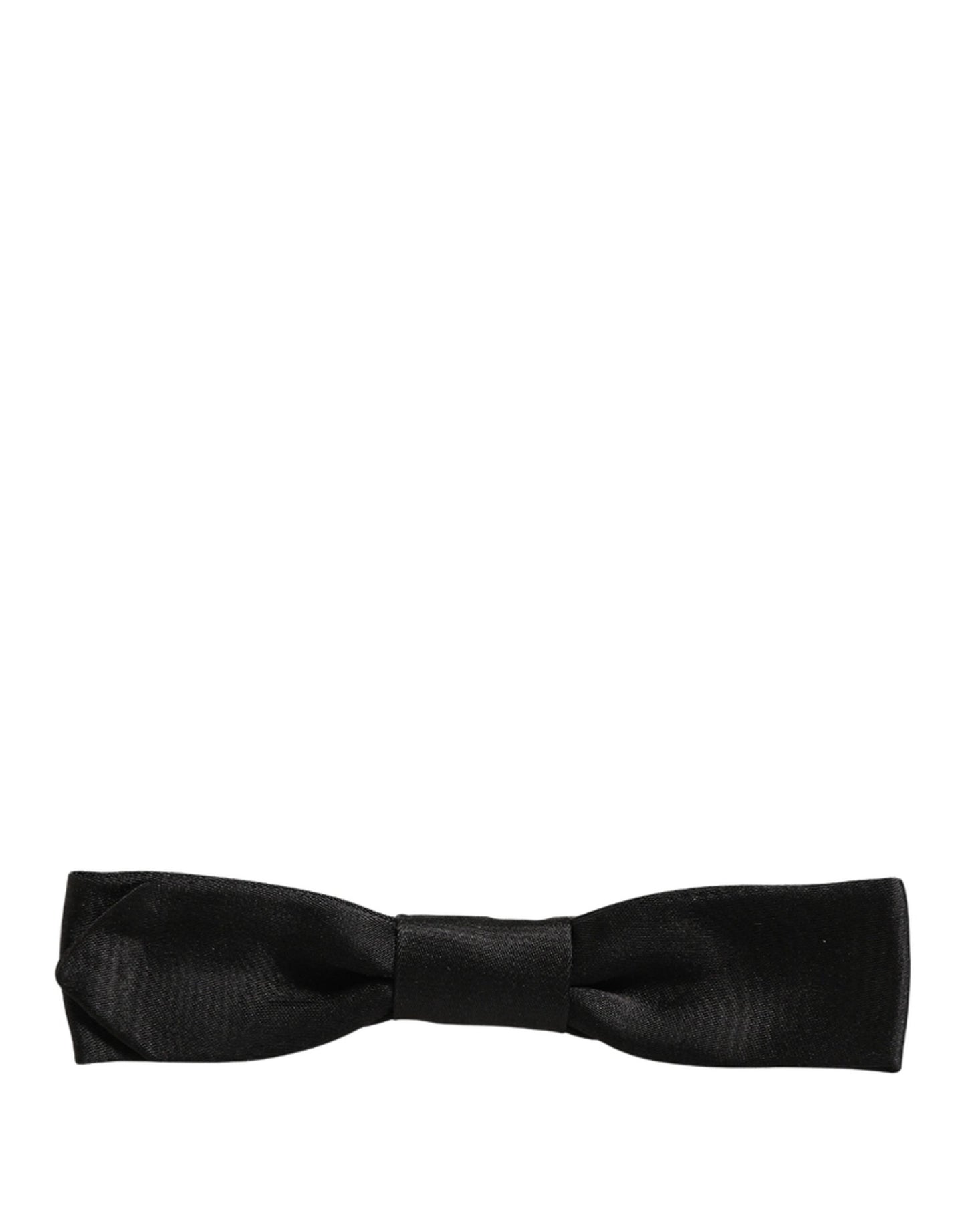 Men Black 100% SIlk Adjustable Neck Papillon Bow Tie