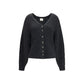Gray Cashmere Cardigan