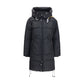 Black Goose Down Full-Length Jacket