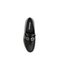 Black Calf Leather Bos Taurus Slip-On Loafers