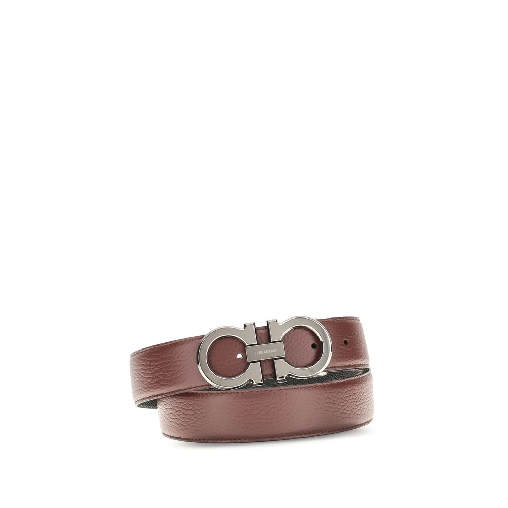 Brown Calf Leather Bos Taurus Belt