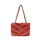Multicolor Suede Leather Shoulder Bag