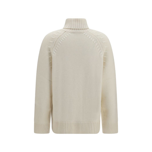 Beige Cashmere Sweater