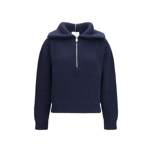 Blue Cashmere Polo Shirt