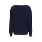 Blue Cashmere Sweater