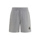 Gray Cotton Bermuda Shorts