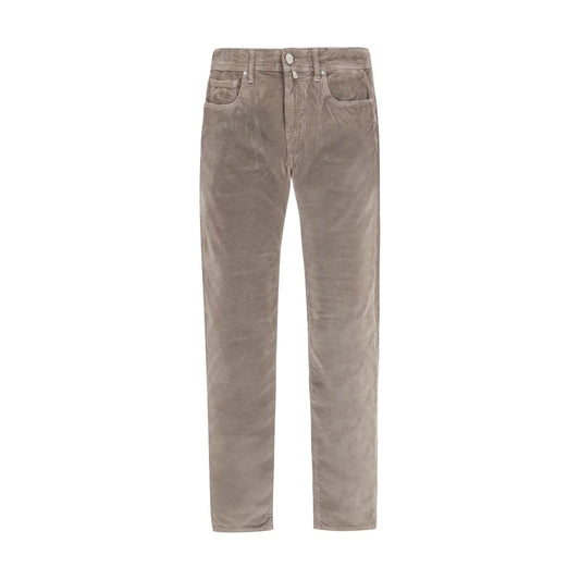 Brown Cotton Pants