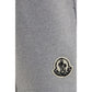 Gray Cotton Bermuda Shorts