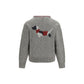 Gray Wool Oves Aries Cardigan