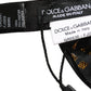 Black Gold Speckle Pattern Adjustable Neck Papillon Bow Tie